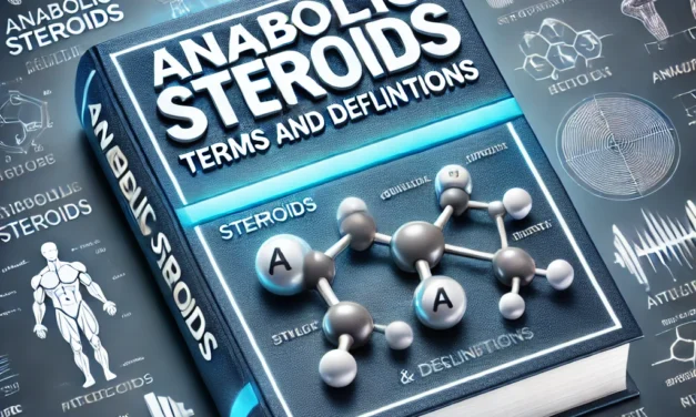 Anabolic Steroid Terms and Definitions – Dictionary