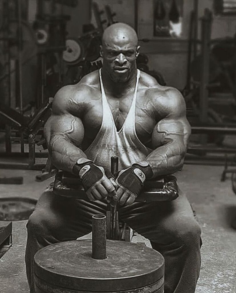Ronnie Coleman, bodybuilding legend, Mr. Olympia, strength training, heavy lifting, bodybuilding inspiration, IFBB champion, fitness motivation, muscle growth, bodybuilding history, elite athlete, training philosophy.