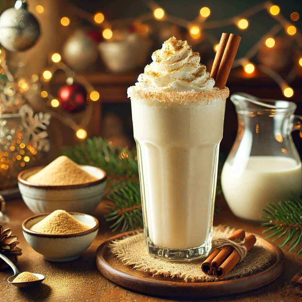 Eggnog Protein Shake Recipe - Steroidology.com