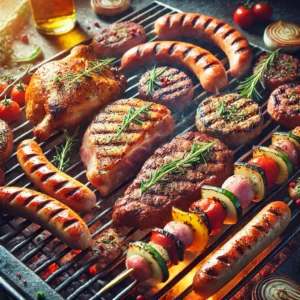 Grilling Meats, BBQ, Outdoor Cooking, Grilled Steak, Juicy Chicken, BBQ Skewers, Smoked Meats, Grill Marks, Hot Coals, Barbecue Recipes, Rustic Vibes, Summer BBQ, Meat Lover, Charcoal Grill, Grilled Sausages, Cooking Outdoors, Smoky Flavor, Flame Grilled, Perfect BBQ, Grilled Vegetables, Grill Art, Sizzling Meat, Backyard BBQ, Gourmet Grilling, BBQ Party, Barbecue Feast, BBQ Master, Meat Skewers, Open Flame Cooking, Grill Techniques.