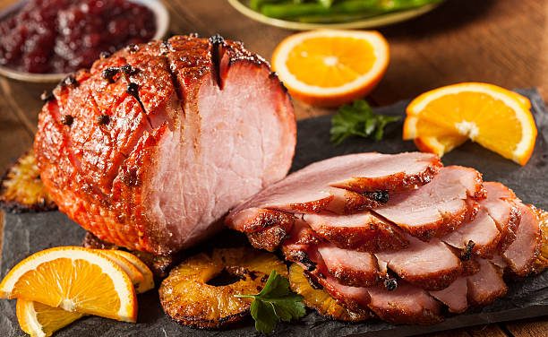 Honey Glazed Baked Christmas Ham Recipe