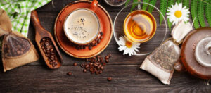 coffee, tea, herbal tea, green tea, black tea, espresso, latte, cappuccino, cold brew, iced tea, tea blends, caffeine, decaf coffee, matcha, chai, tea culture, coffee culture, brewing methods, specialty coffee, loose leaf tea, tea bags, health benefits, antioxidants, morning drinks, coffee beans, tea leaves, artisanal tea, third wave coffee, sustainable coffee, organic tea, fair trade coffee








