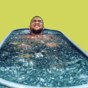 ice bath, cold therapy, cryotherapy, cold plunge, cold immersion, ice immersion, cold water therapy, hydrotherapy, contrast therapy, water immersion, muscle recovery, inflammation reduction, faster recovery, pain relief, soreness relief, injury recovery, joint health, circulation boost, immune support, lymphatic drainage, stress relief, anxiety reduction, mood boost, mental clarity, discipline training, mental toughness, resilience, mindfulness, dopamine release, endorphin boost, post-workout recovery, athletic performance, fitness recovery, workout recovery, lactic acid flush, fatigue reduction, strength training recovery, exercise recovery, injury prevention, high-performance recovery, wellness, biohacking, longevity, holistic health, self-care, natural healing, health ritual, morning routine, breathwork, cold exposure.