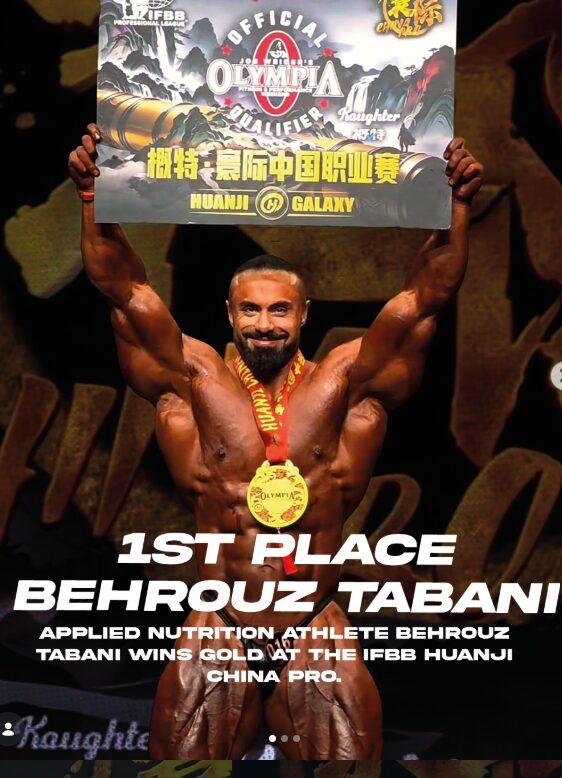 Behrooz Tabani, 2026 China Pro, Mr. Olympia, IFBB Pro League, Open Bodybuilding, James Hollingshead, Olympia Qualification, Bodybuilding News, Men's Open, Professional Bodybuilding