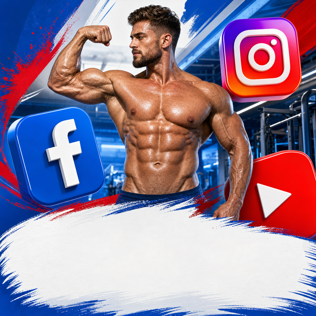 social media, muscularity, muscle dysmorphia, disordered eating, eating disorders, body image, men's health, fitness culture, bodybuilding, body dissatisfaction, Instagram, TikTok, fitness influencers, mental health, exercise addiction
